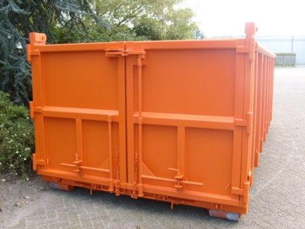 Gemakbak nieuwe 25m3 met klep en deuren