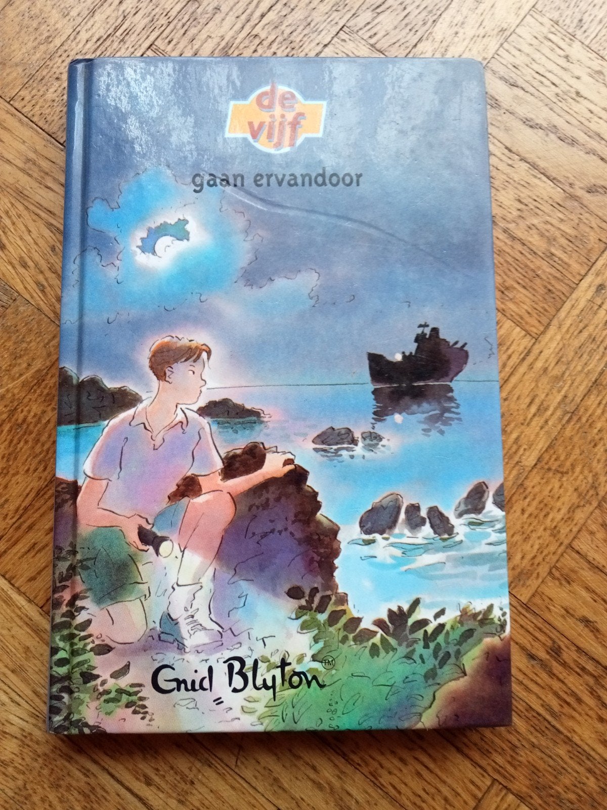 Enid Blyton: De vijf gaan ervandoor, Ophalen of Verzenden, Gelezen