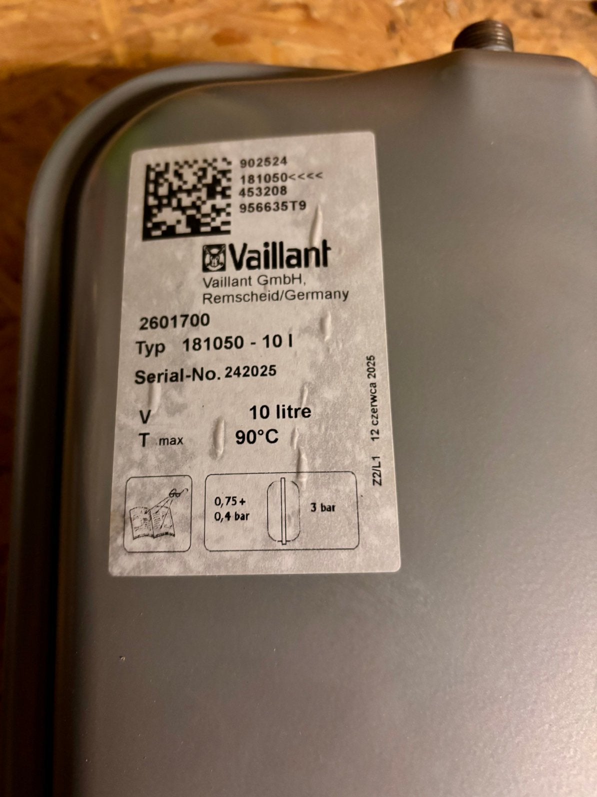 Vaillant expansievat ecotec plus, Ophalen, Zo goed als nieuw