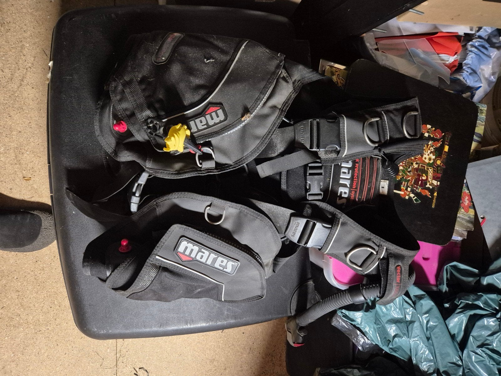 Lot équipement plongée complet Mares / Scubapro / Suunto + 4, Enlèvement, Utilisé, Ordinateur de plongée