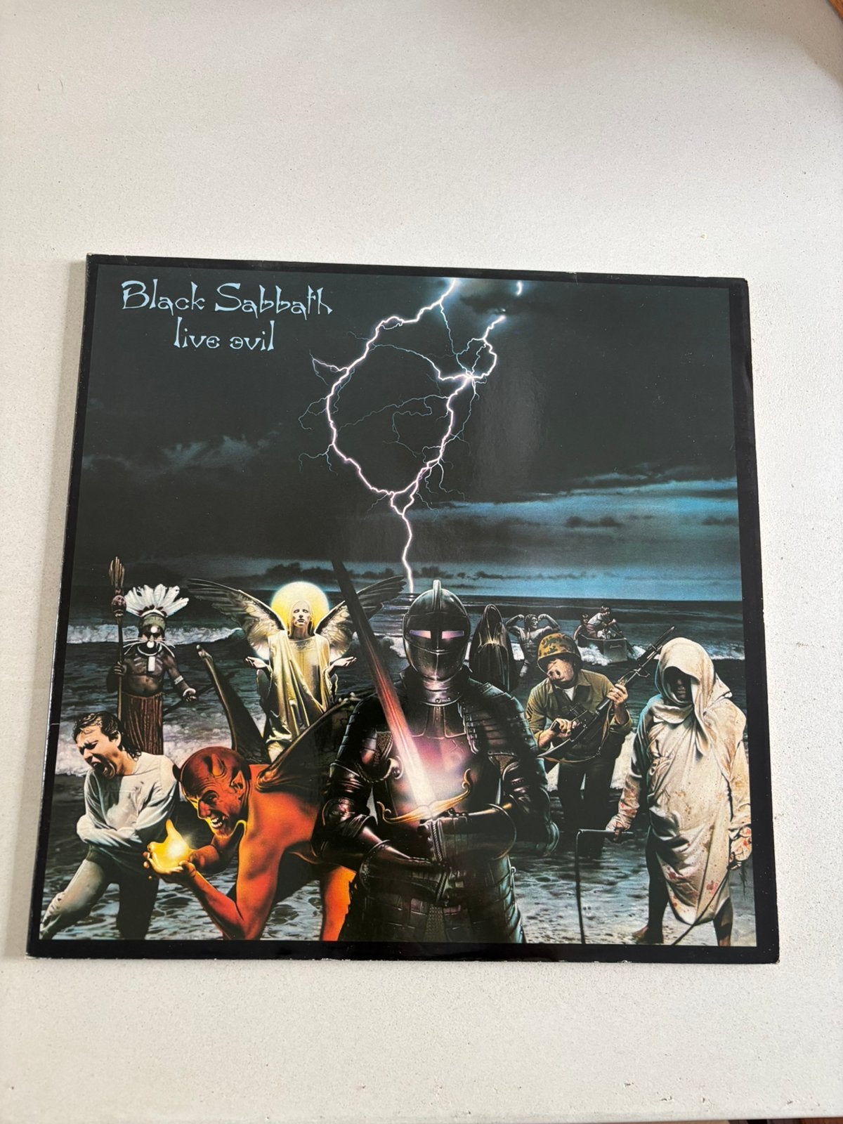 2 lp black sabbath - live evil vinyl near mint! Originele, Ophalen of Verzenden, Zo goed als nieuw