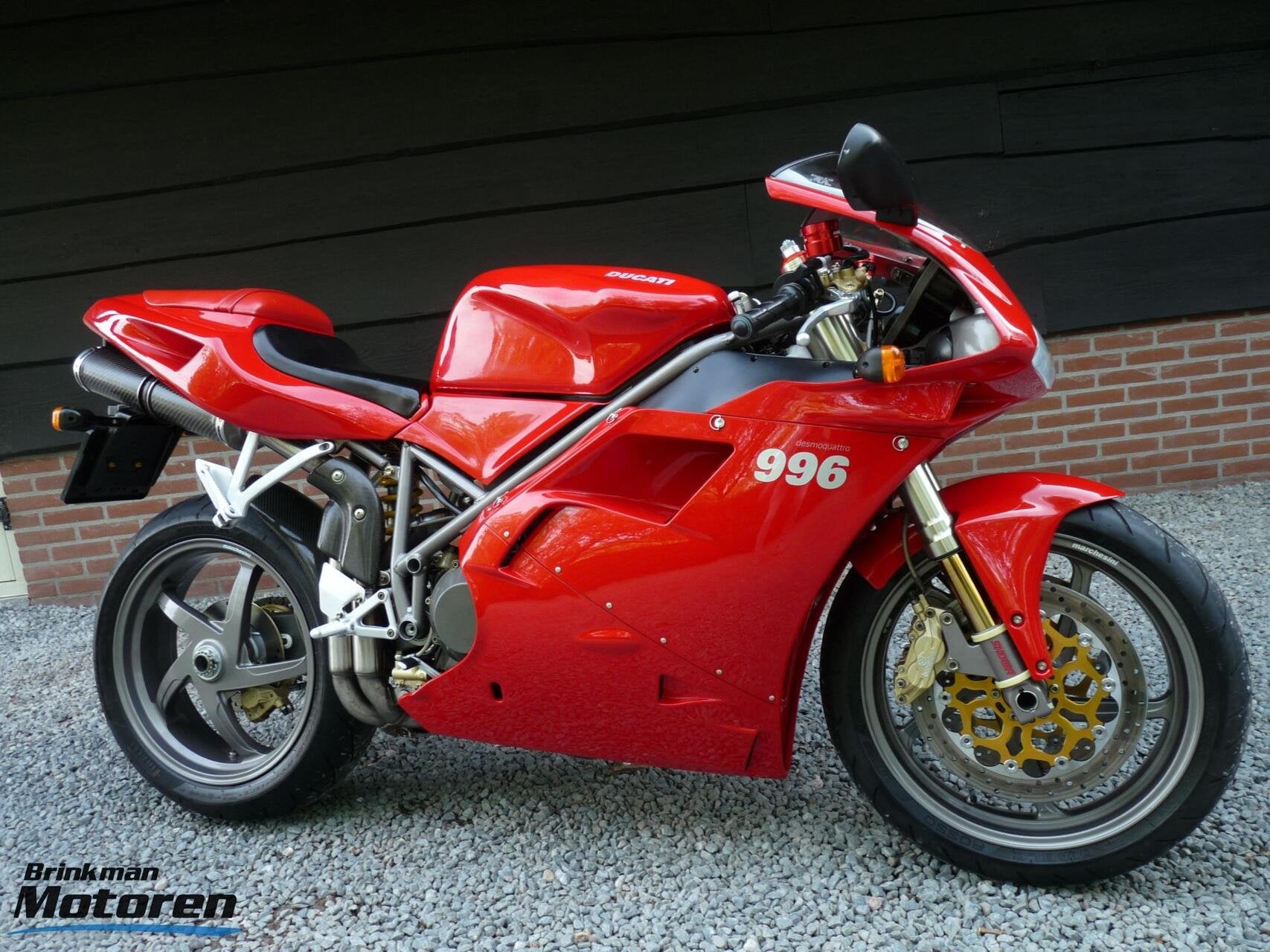 Ducati 996 Bip/Mono posto 1e Eigenaar., 996 cc, Meer dan 35 kW, Sport, Particulier