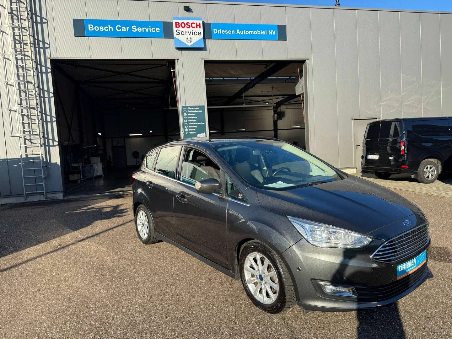 Ford C-MAX C-Max 1.0 EcoBoost Titanium Navigatie/Trekhaak/1j, Argent ou Gris, 998 cm³, Boîte manuelle, Autre carrosserie