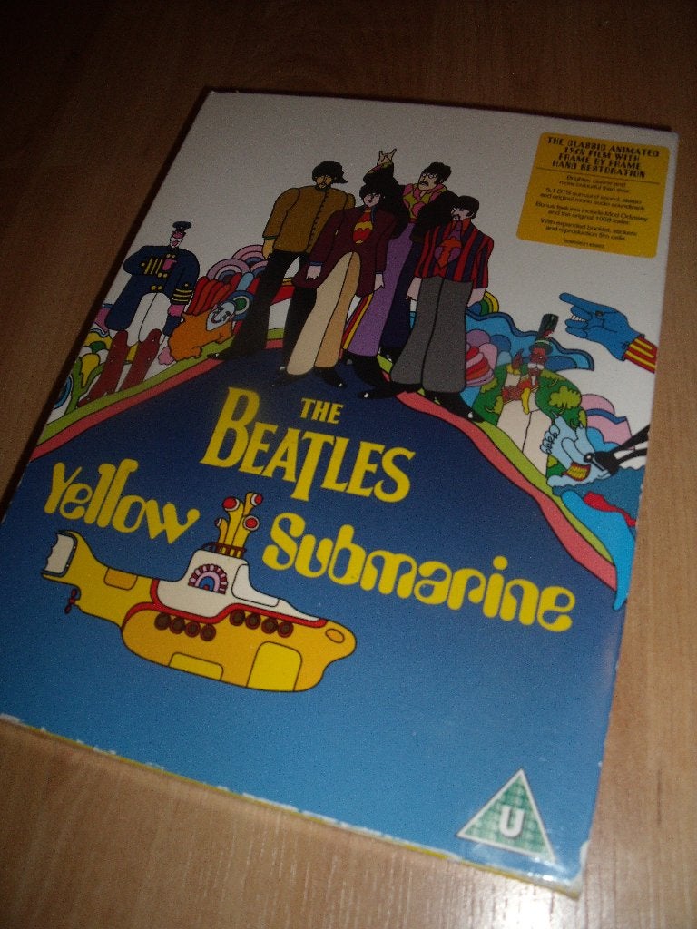 The Beatles "Yellow submarine", Italiaans, Ophalen of Verzenden, Zo goed als nieuw, Film