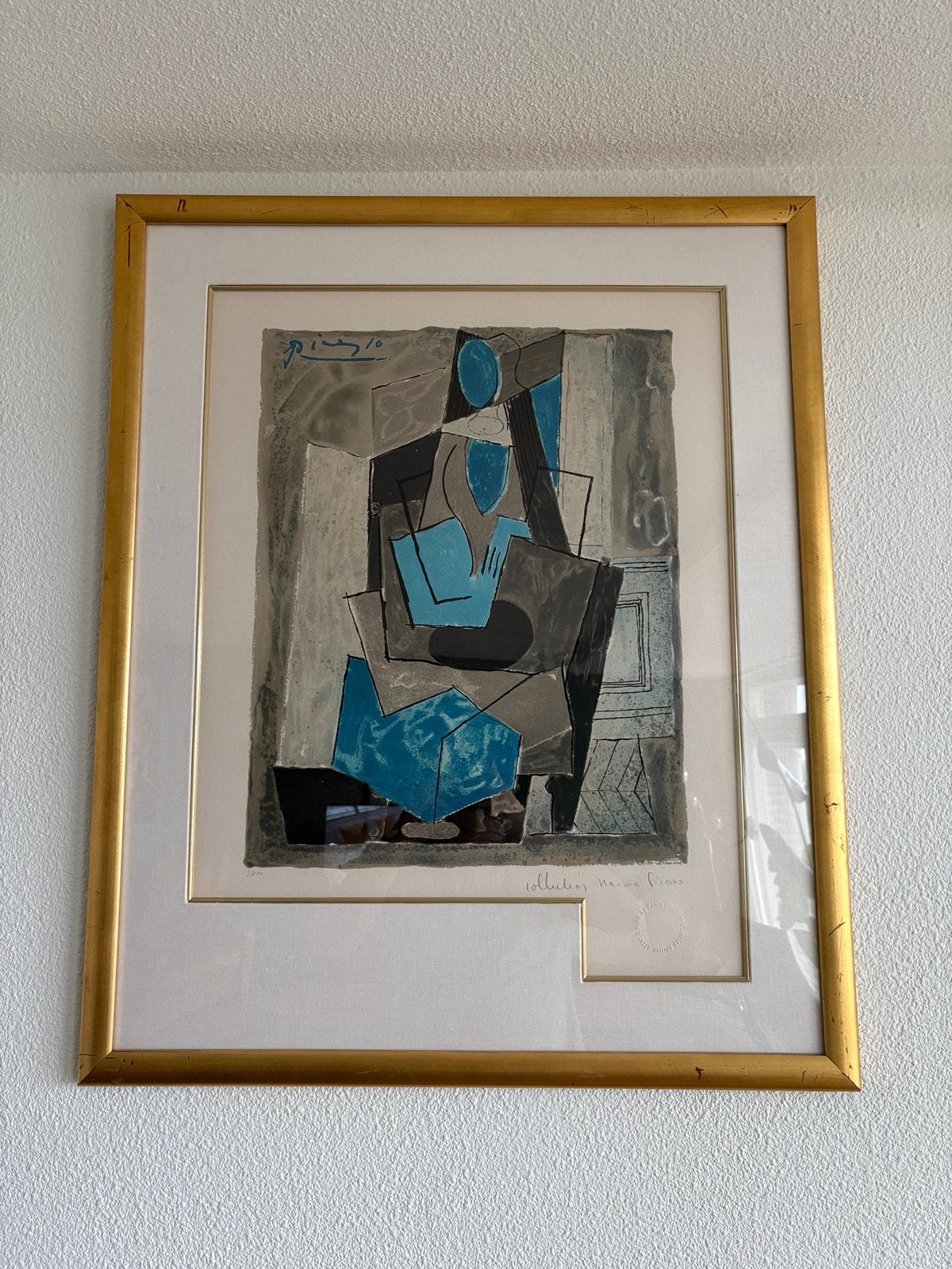 Litho Picasso collection Marina Picasso 1/500 !, Antiek en Kunst, Kunst | Litho's en Zeefdrukken, Ophalen of Verzenden