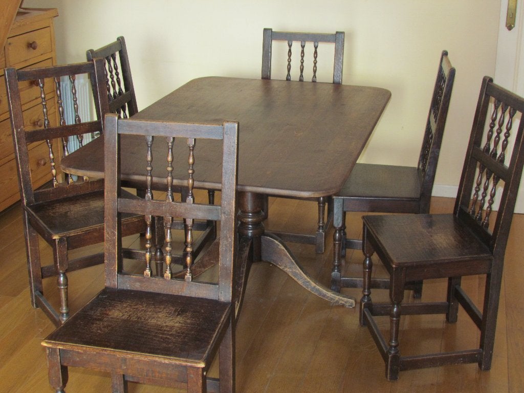 Table et 6 chaises, Enlèvement