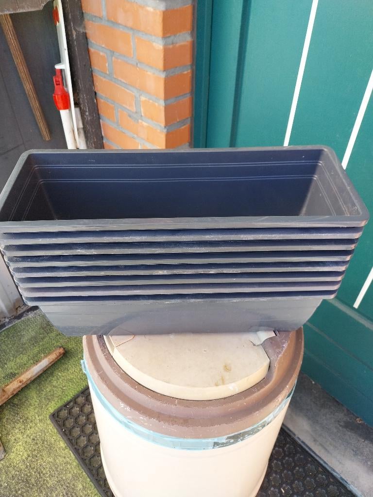 bloembakken, Tuin en Terras, Ophalen, Kunststof, Minder dan 30 cm, Minder dan 60 cm