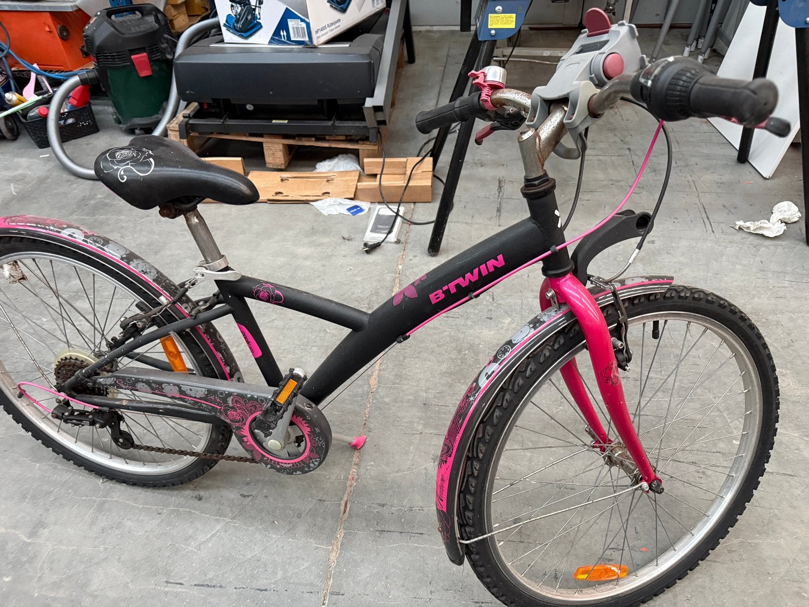 Vélo enfant, Enlèvement, Utilisé