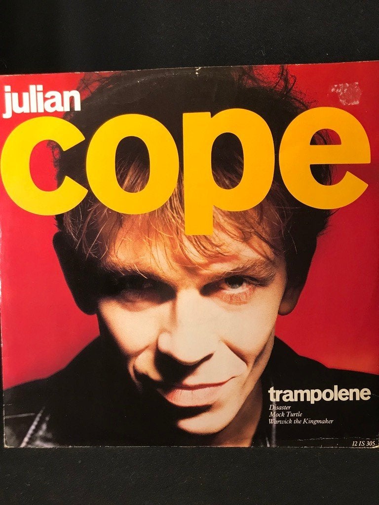 EP « Trampolène » de JULIAN COPE, 12 pouces, Pop rock, Enlèvement ou Envoi, Utilisé