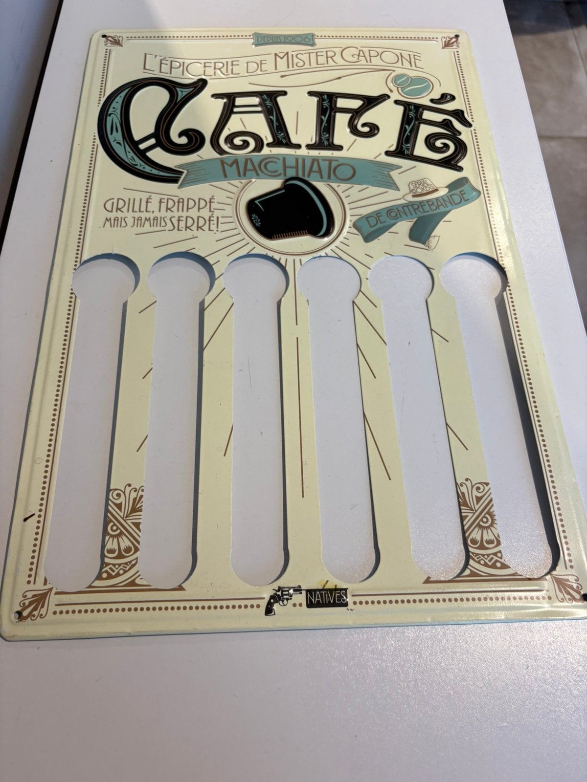 Metalen plaat „COFFEE” (45/30 cm), Ophalen of Verzenden