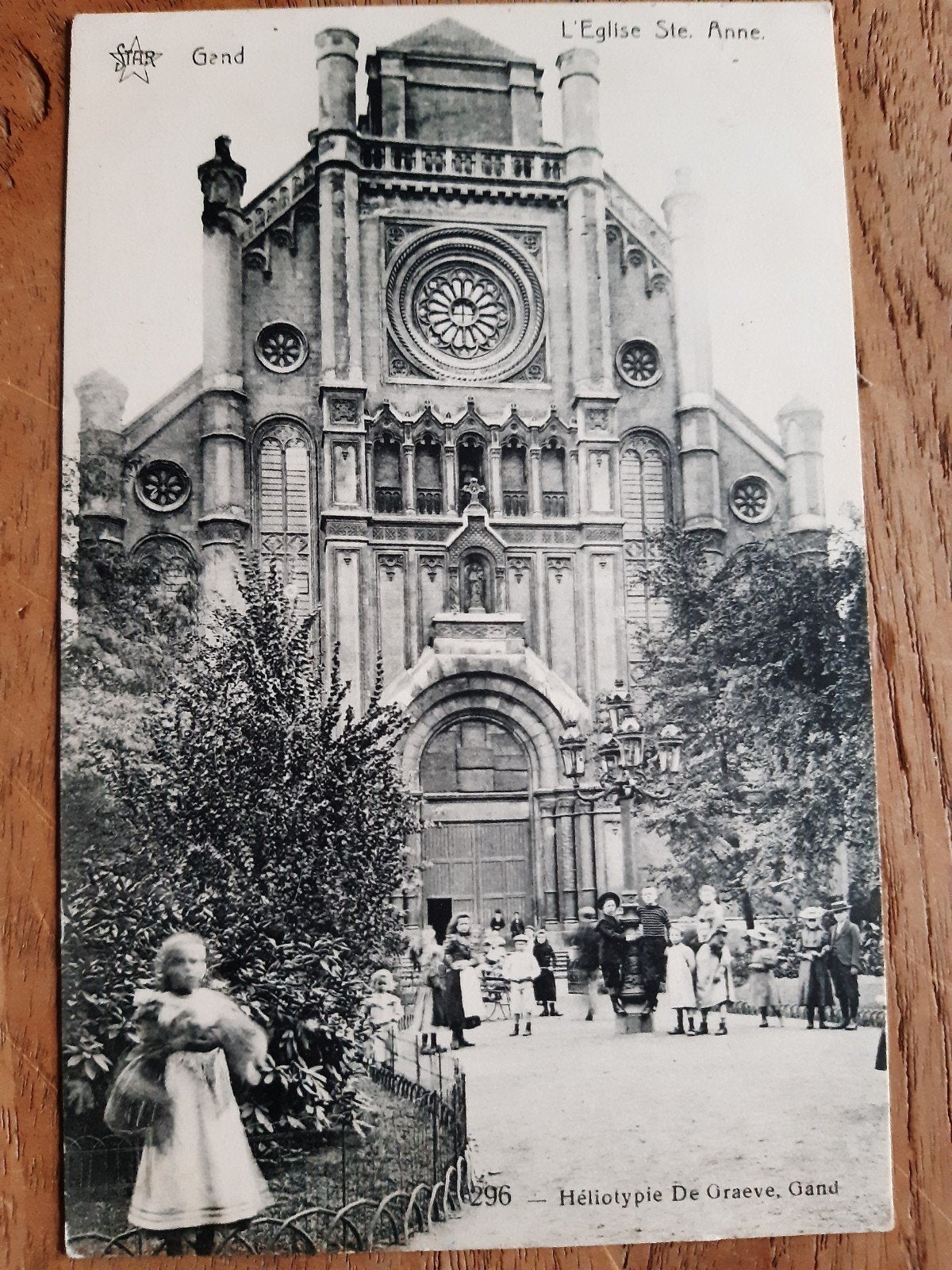 GENT GAND EGLISE st Anna kerk 19007, Verzamelen, Ophalen of Verzenden