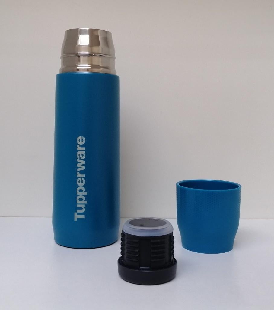 Tupperware™« Tupp Buddy » Bouteille Isotherm - bleu, Envoi, Neuf, Bleu, Récipient ou Bol