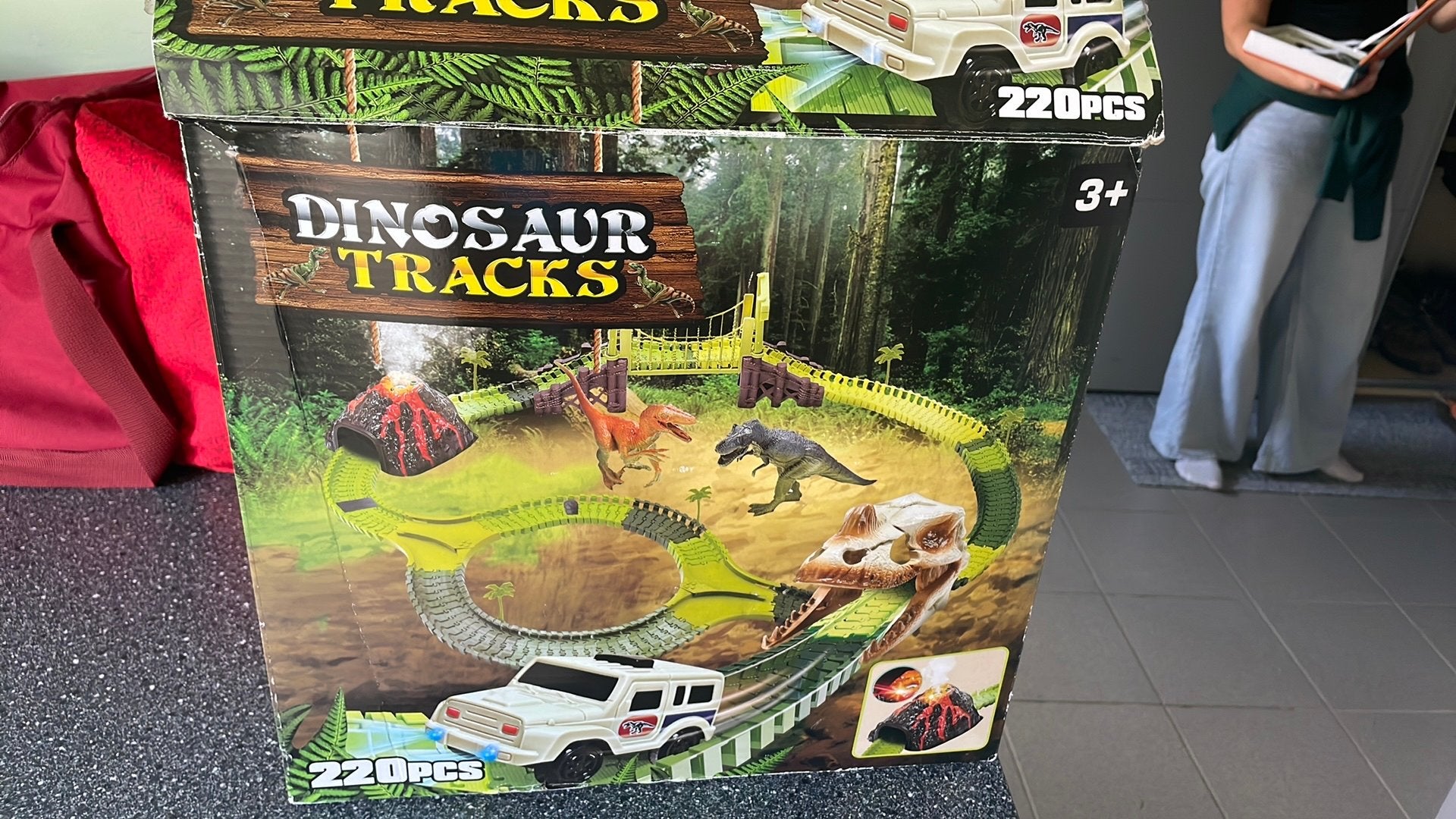 Dinosaurus tracks, Verzamelen, Ophalen