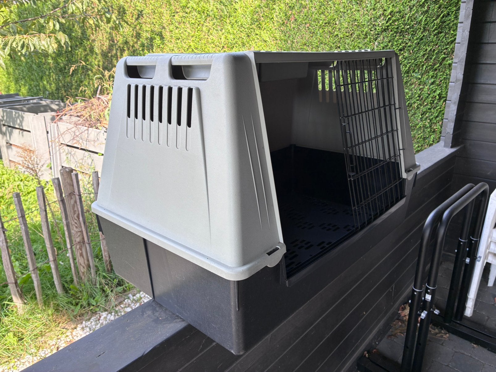 Autobench voor honden, Ophalen, Gebruikt, 65 tot 100 cm, Hondenhok