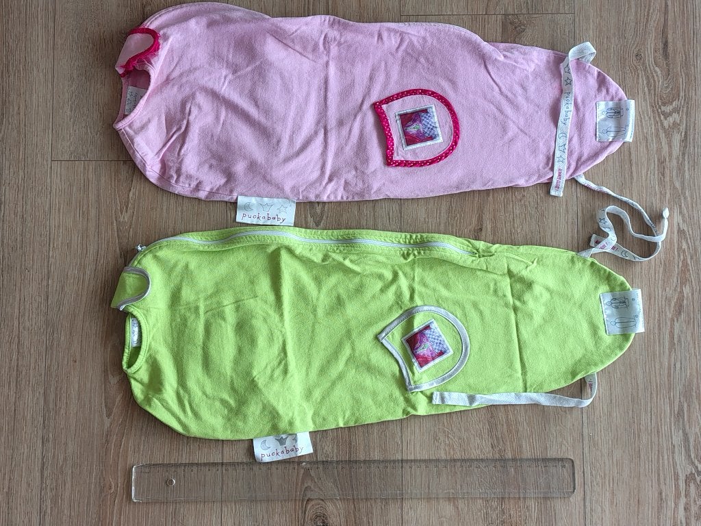 Inbakerdoek - aanpasbaar in lengte, Groen, Gebruikt, Bakerzak of Bakerdoek, Puckababy