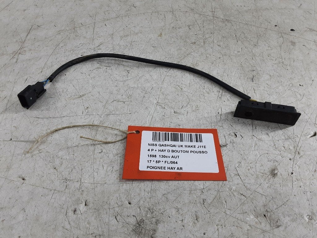 POIGNEE COFFRE / HAYON ARRIERE Qashqai (J11) (6Y27K2), Germany@nissan-services.eu, Kronenweg 38
50389  Wesseling, DE, Utilisé