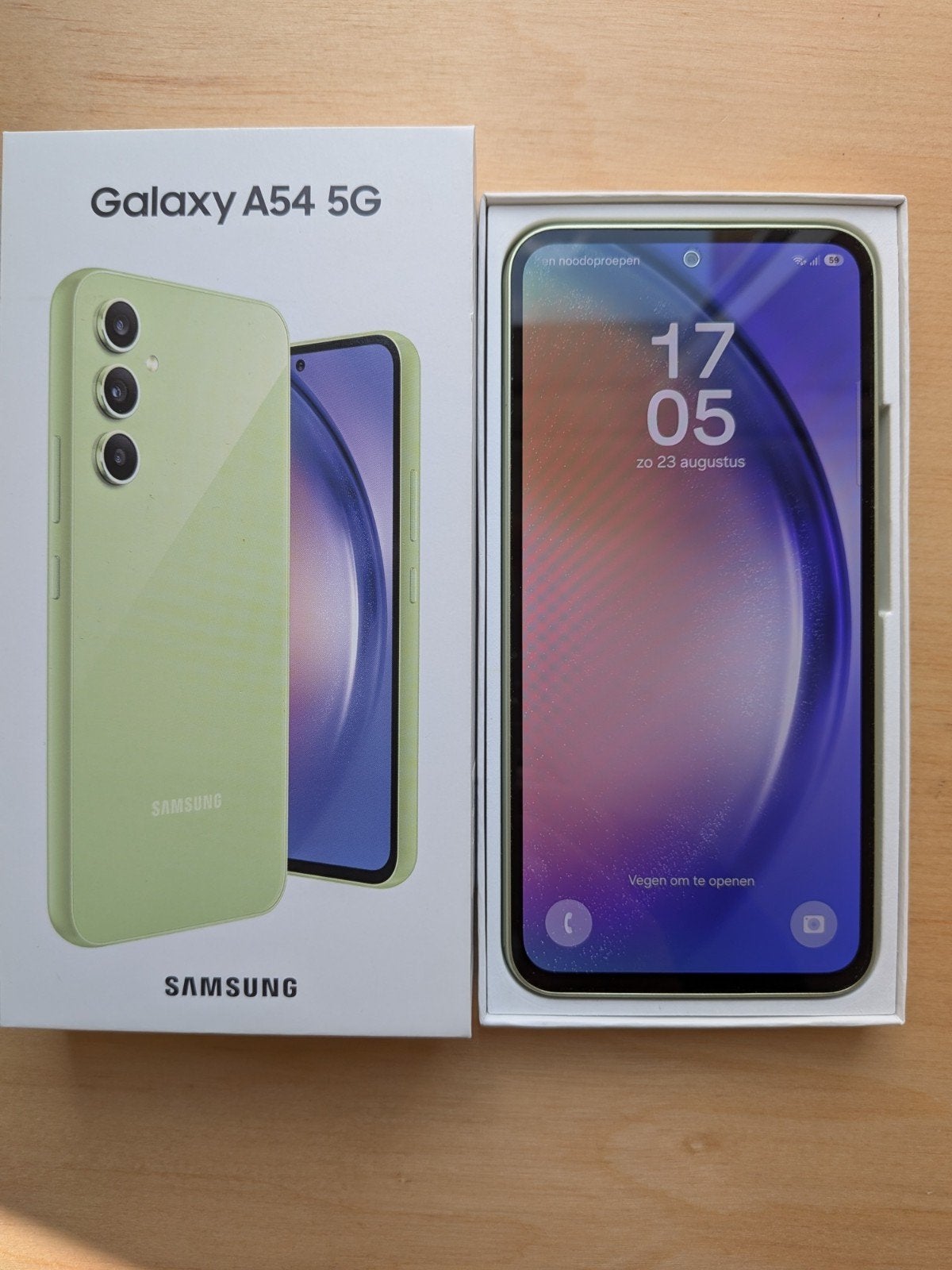 Samsung A54 128gb  Lime, Telecommunicatie, Mobiele telefoons | Samsung, 128 GB, Ophalen, Gebruikt, Galaxy A