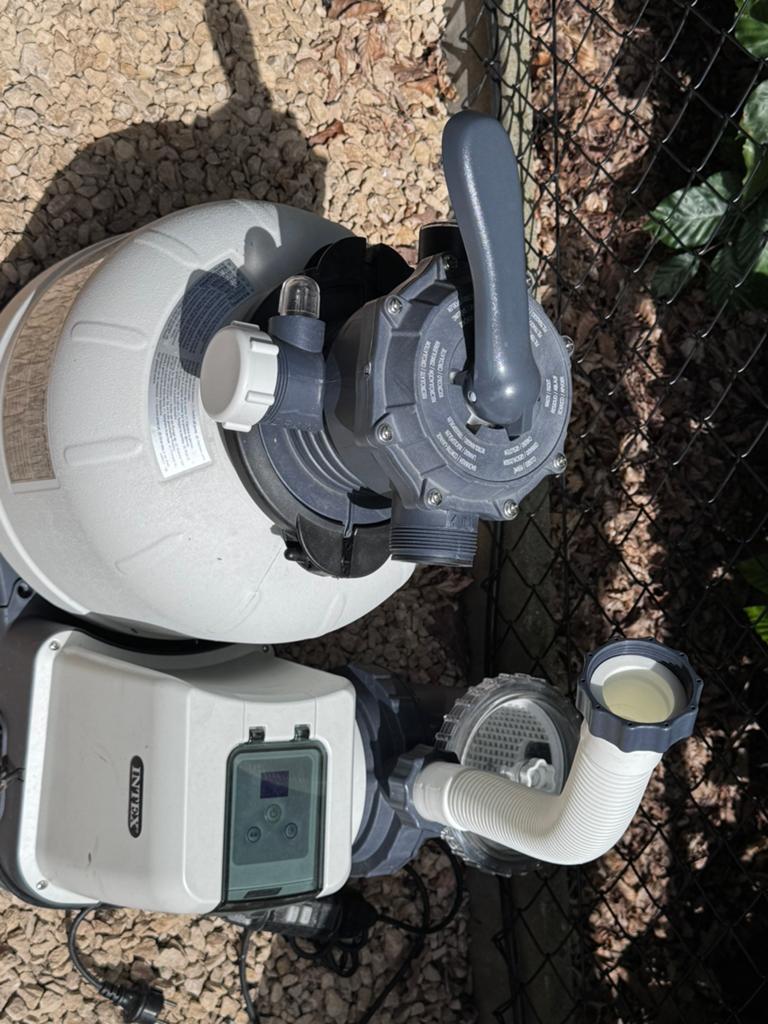 Intex zandfilterpomp 6m3/h (defect), Ophalen, Gebruikt