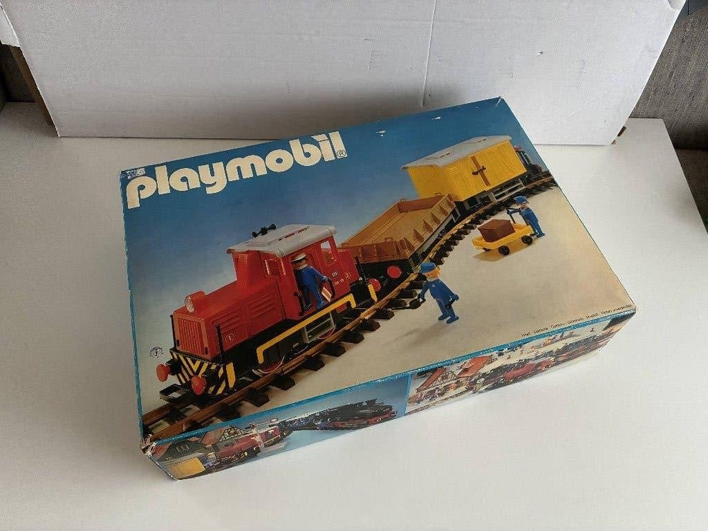 Playmobil Diesel Trein Set 4025 - Perfect werkend! - Lot D5, Ophalen, Gebruikt, Complete set, Voertuig