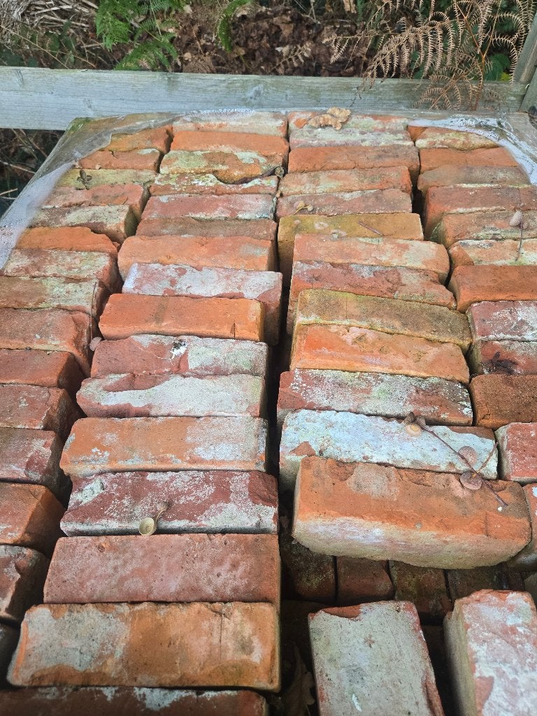 metselstenen gekuist, Ophalen, Gebruikt, Bakstenen
