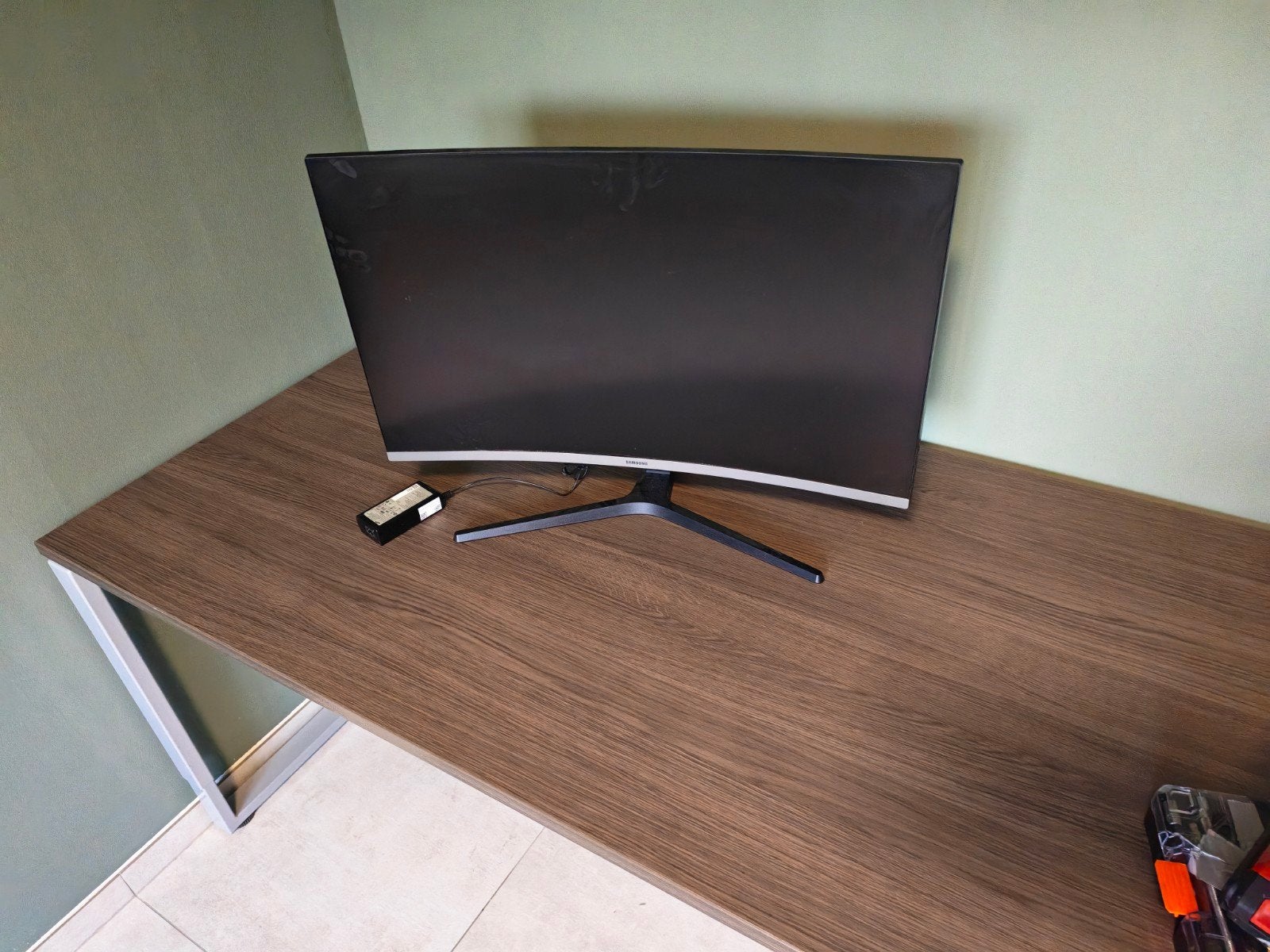 Samsung Essential Monitor S3 - 32 inch Curved (Gebogen) - Fu, Enlèvement, VA