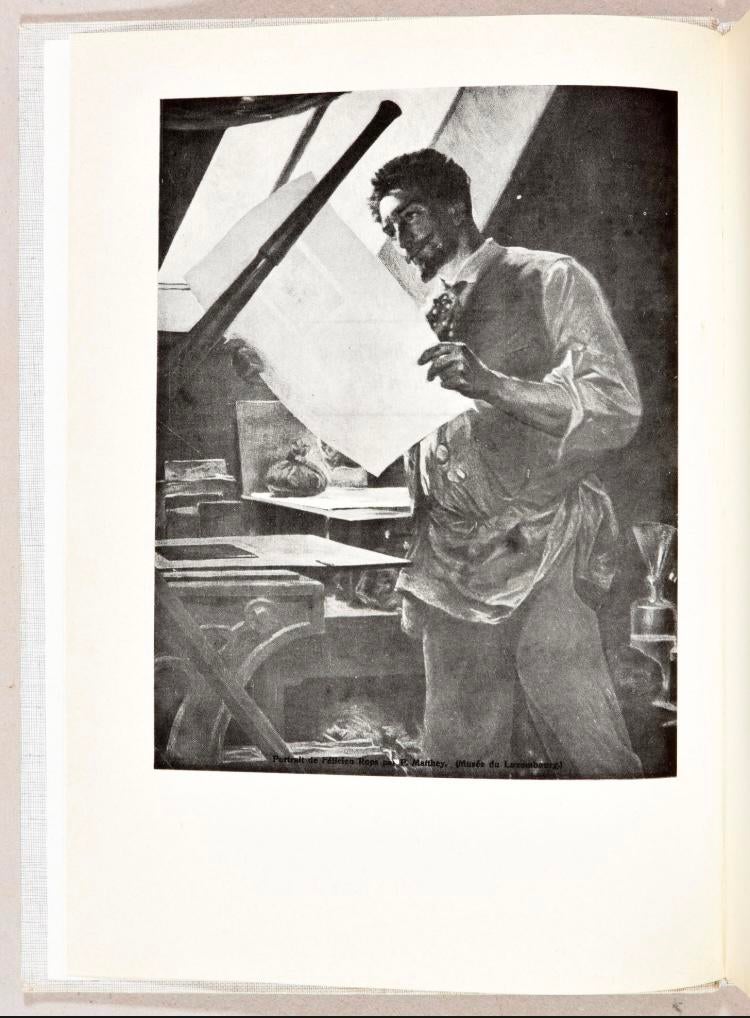 Felicien Rops, Dr Ottokar Mascha, Galerie Giroux, 1921, Ophalen of Verzenden