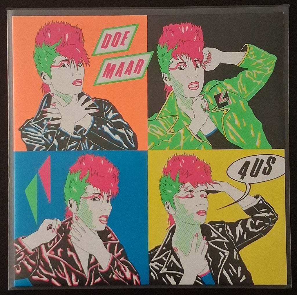 LP Doe Maar - 4US (Near Mint), Cd's en Dvd's, LP, Ophalen of Verzenden, Zo goed als nieuw, Pop