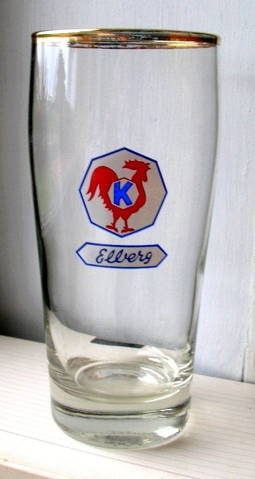 Elberg (Koekelberg), Verzamelen, Biermerken, Zo goed als nieuw, Glas of Glazen, Ophalen of Verzenden