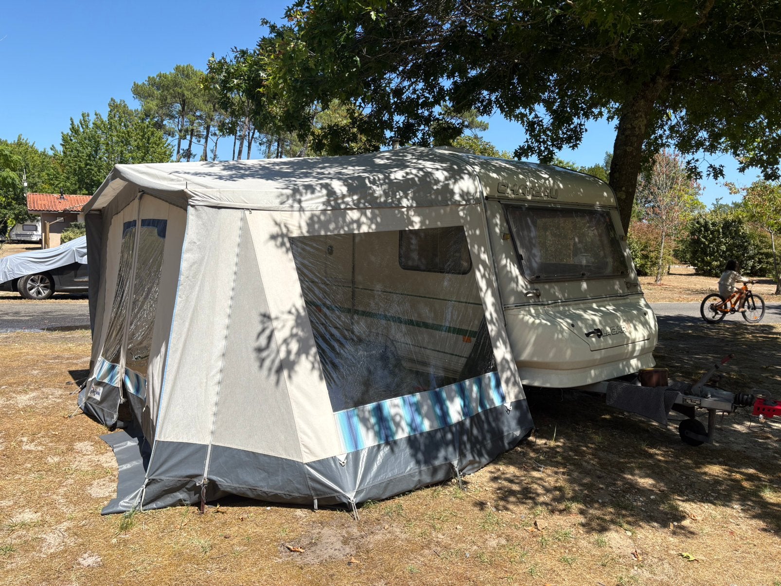 Caravan 750kg le car 350, Caravans en Kamperen, Particulier, Treinzit