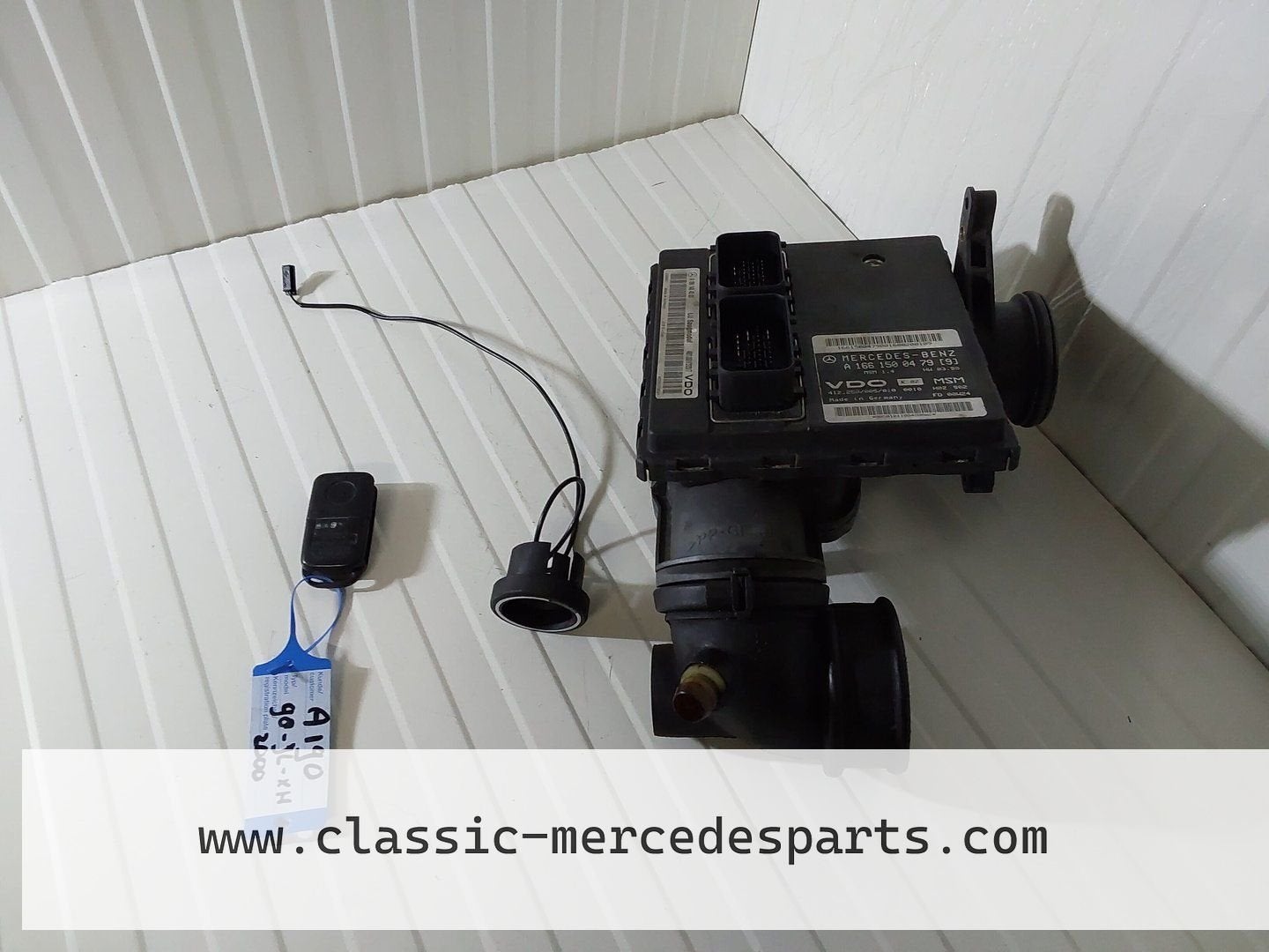 Contactslot set met ECU Mercedes A-klasse W168 A190, Auto-onderdelen, Gebruikt, -, Ophalen of Verzenden, -