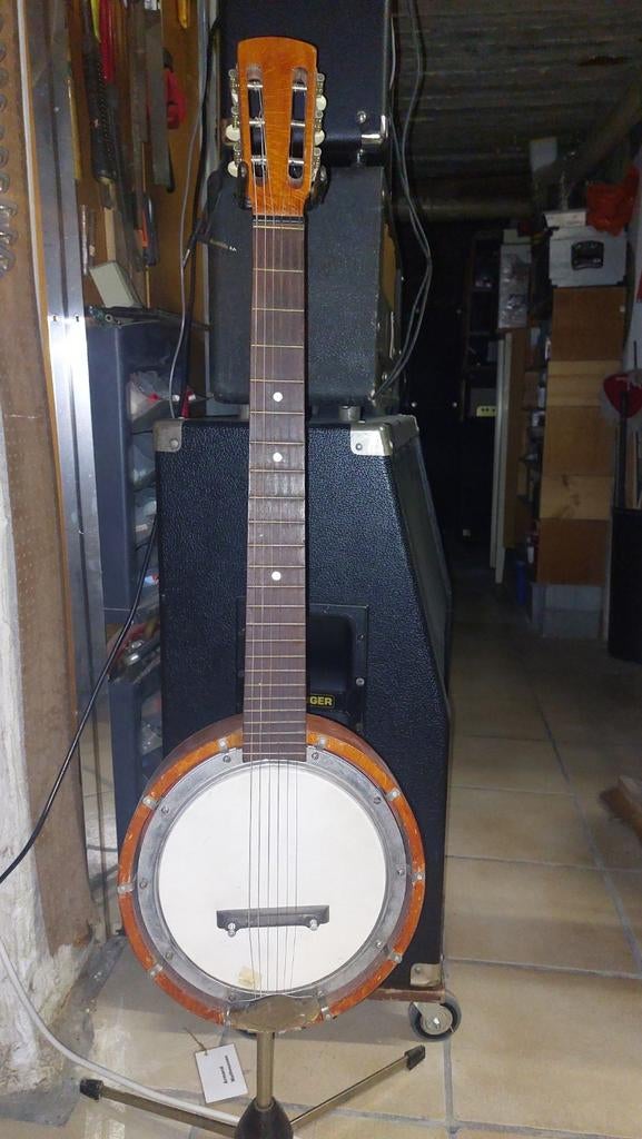 Banjo à 6 cordes (bantar), Musique & Instruments, Enlèvement ou Envoi, Banjo
