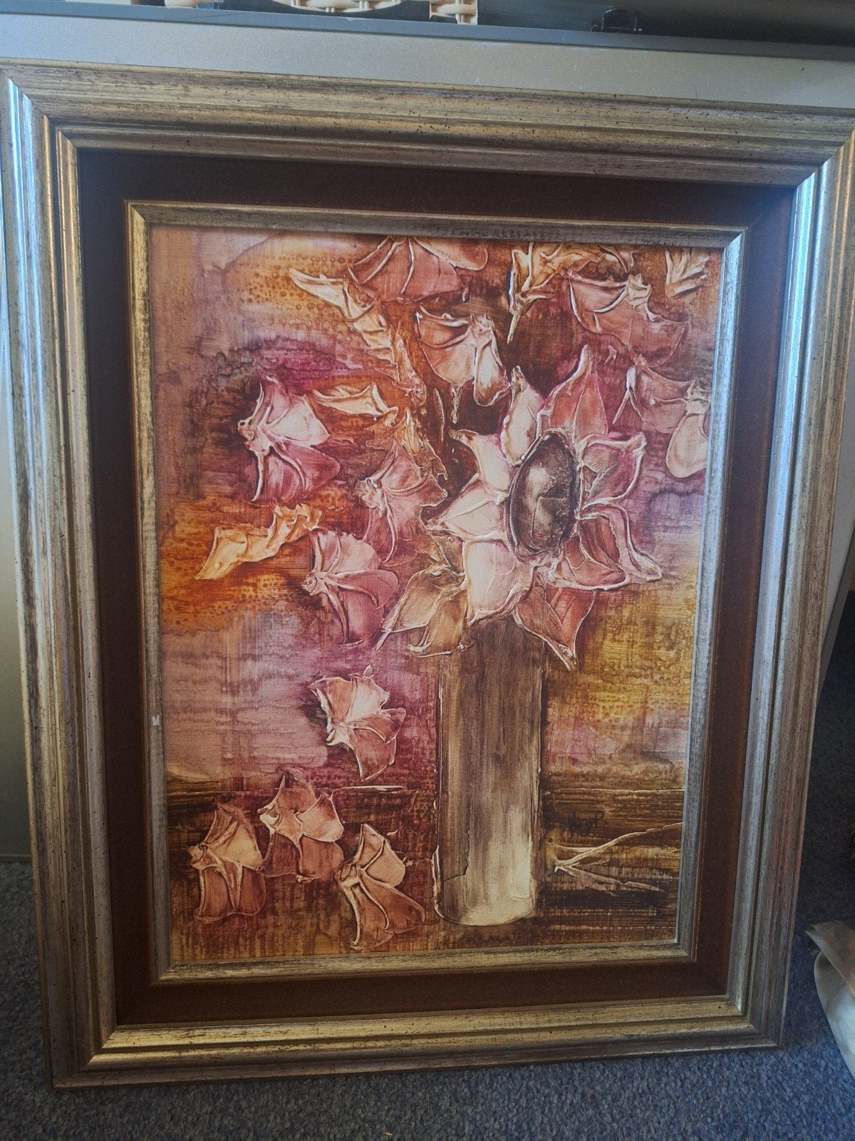 Schilderij met luxe lijst, Ophalen