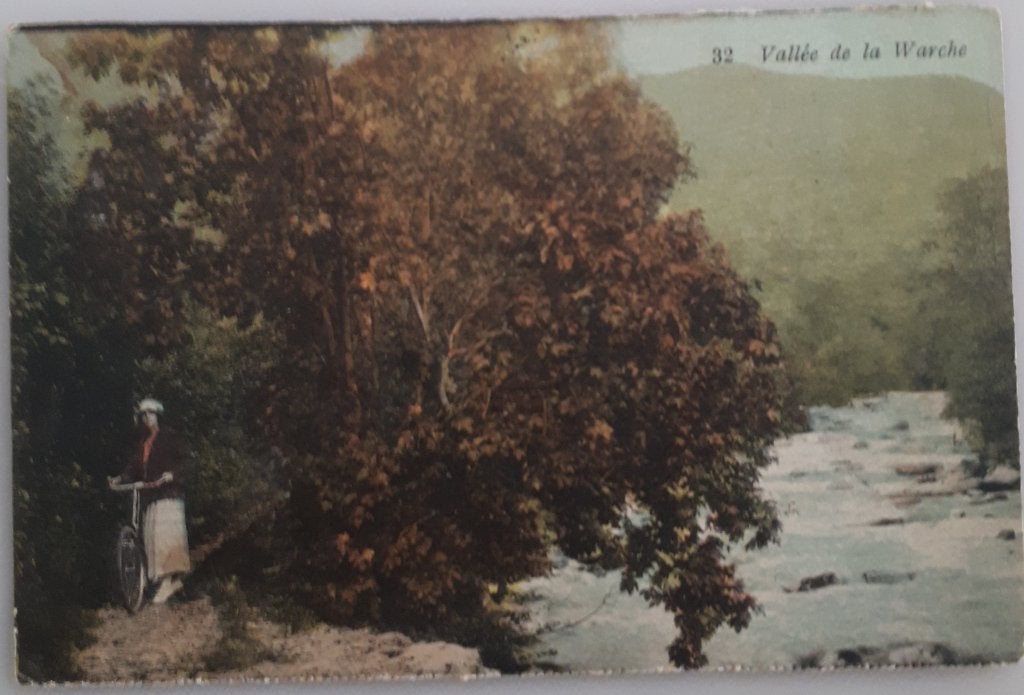 CP ANCIENNE : Vallée de la WARCHE Réf E228, Enlèvement ou Envoi, Avant 1920, Affranchie, Liège