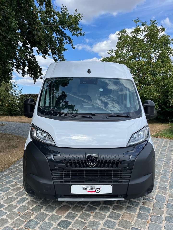 Peugeot Boxer 2.2 BlueHDi L3H2 S/S/1eignr/27640km/Cruise/Ai, Autos, Achat, 3 places, Noir, Diesel