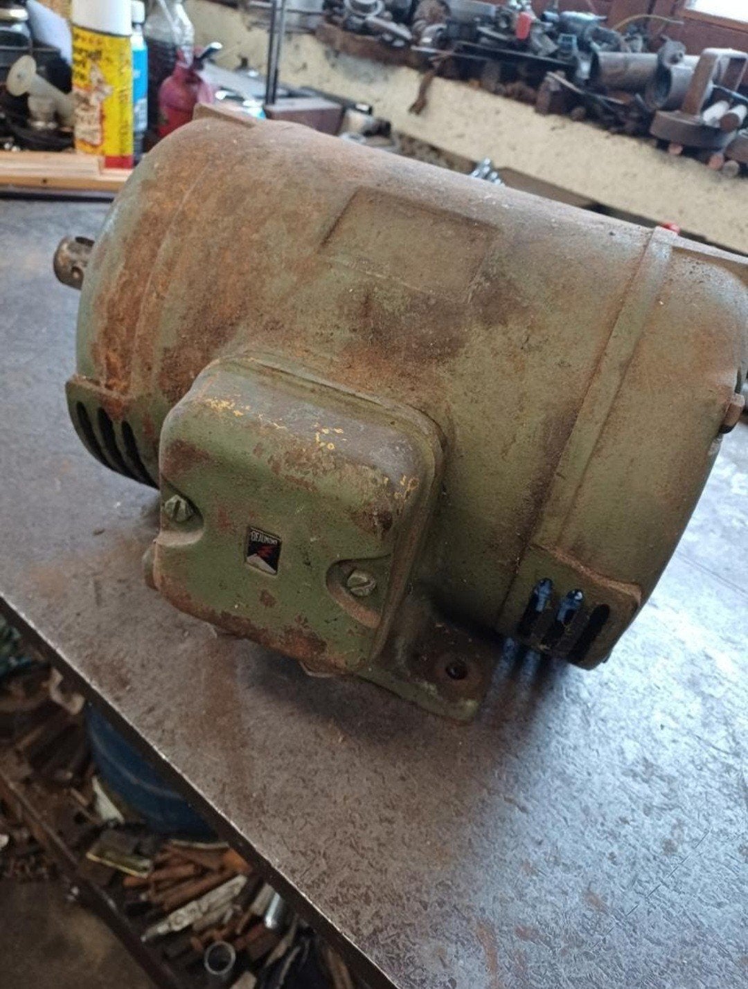 Moteur électrique electrique 3cv triphase triphasé 220/380, Enlèvement