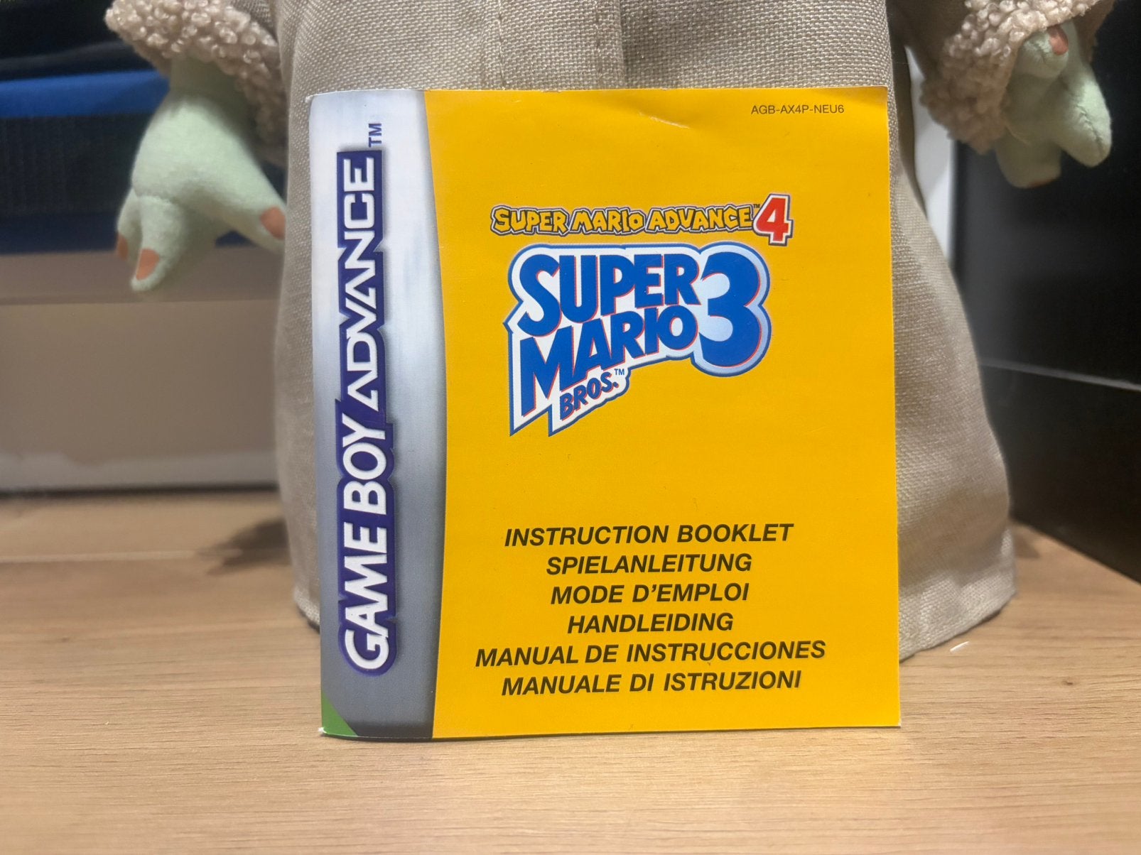 Booklet super mario bros 3, Games en Spelcomputers, Games | Nintendo Game Boy, Zo goed als nieuw, Ophalen