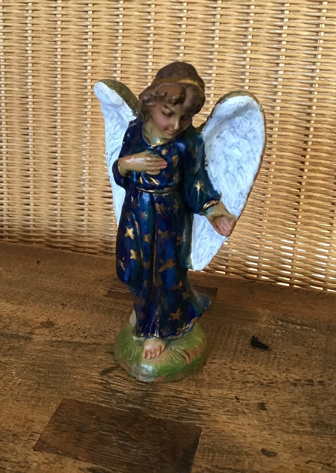 Bel ange de Noël en plâtre coulé fin, Collections, Enlèvement ou Envoi, Comme neuf