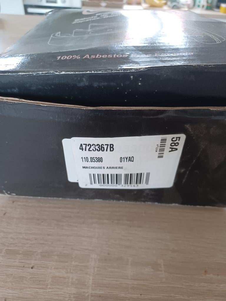 Mâchoires de frein arrière Jeep Wrangler YJ (4723367B), Ophalen, Jeep