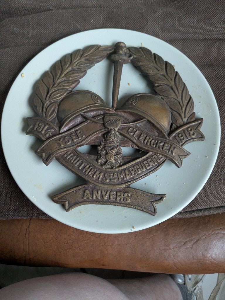 Herdenking veldtocht 2 -22 linie tijdens 1 wo, Verzamelen, Ophalen of Verzenden, Landmacht, Overige typen