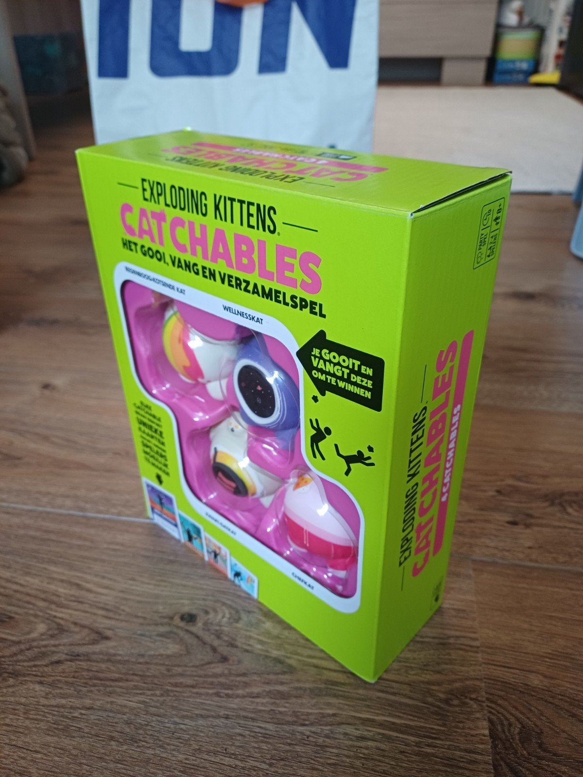 Exploding kittens catchables, Een of twee spelers, Ophalen, Zo goed als nieuw, Grab&Game Exploding Kittens
