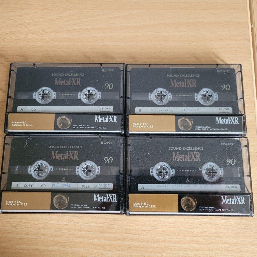 Audio Cassettes (4 nieuw + 4 gebruikt), Enlèvement ou Envoi, Utilisé, 2 à 25 cassettes audio