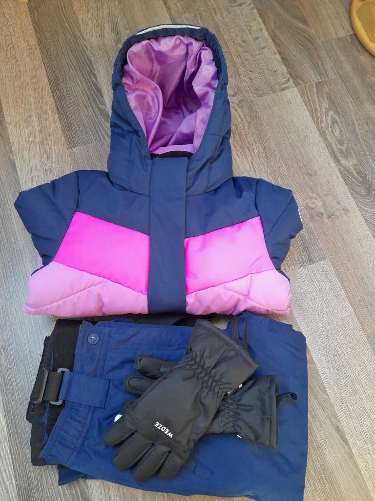 Skipak M122 met handschoenen Wedze, Enlèvement