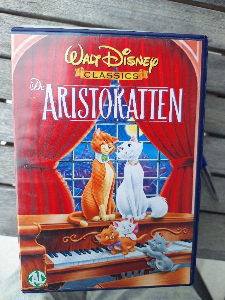 De Aristokatten, dvd Walt Disney, Ophalen of Verzenden, Zo goed als nieuw