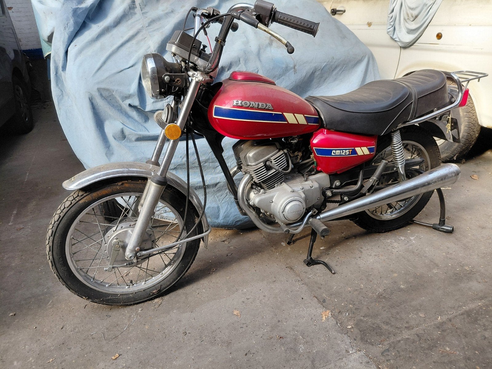 Honda vintage, Motoren, Motoren | Honda, 2 cilinders, Gebruikt, Particulier, 125 cc