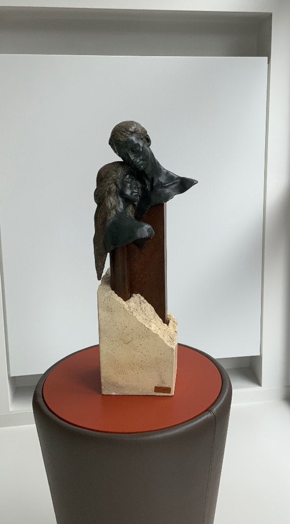 Miró Romántica – Gelimiteerde sculptuur met certificaat, Antiek en Kunst, Kunst | Beelden en Houtsnijwerken, Ophalen, Beeld