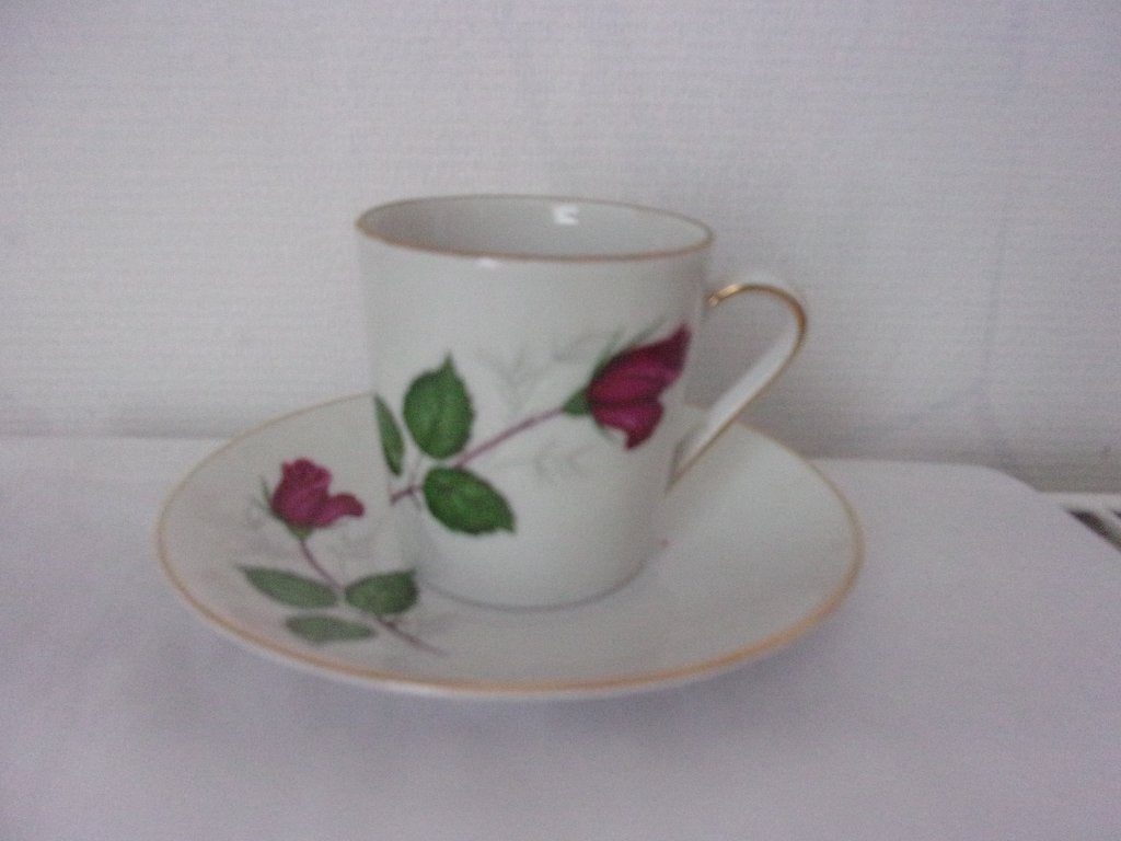 tasse et sous-tasse en porcelaine  Bavaria, Enlèvement ou Envoi