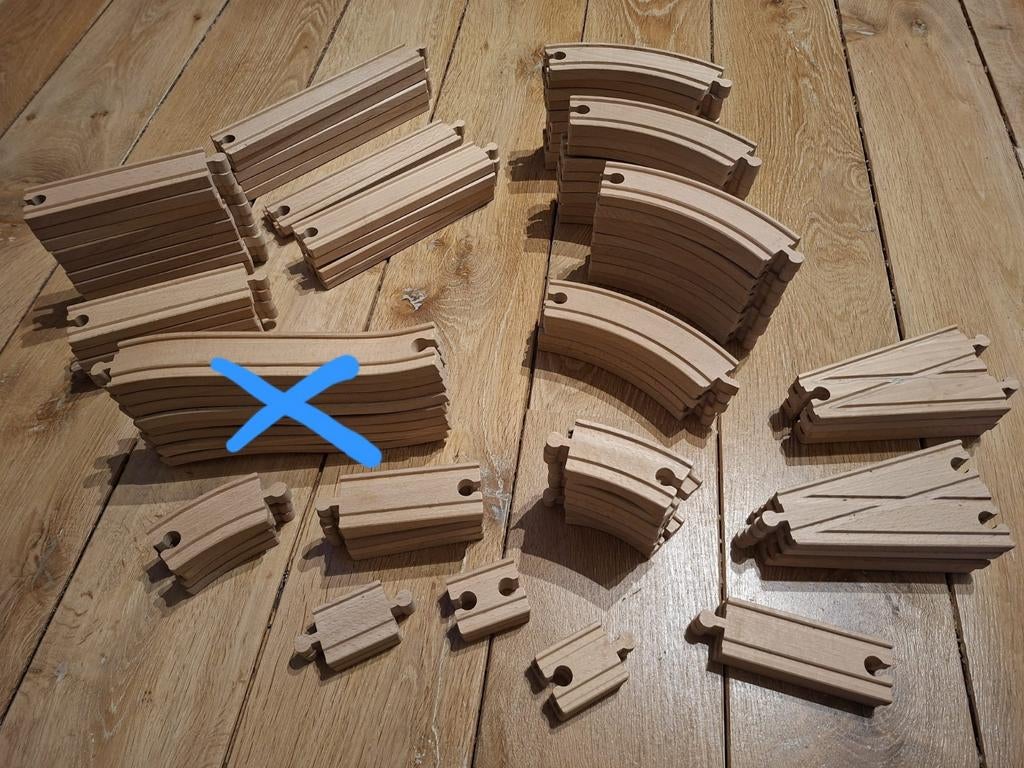 Rails Brio 96 pièces, Enlèvement ou Envoi