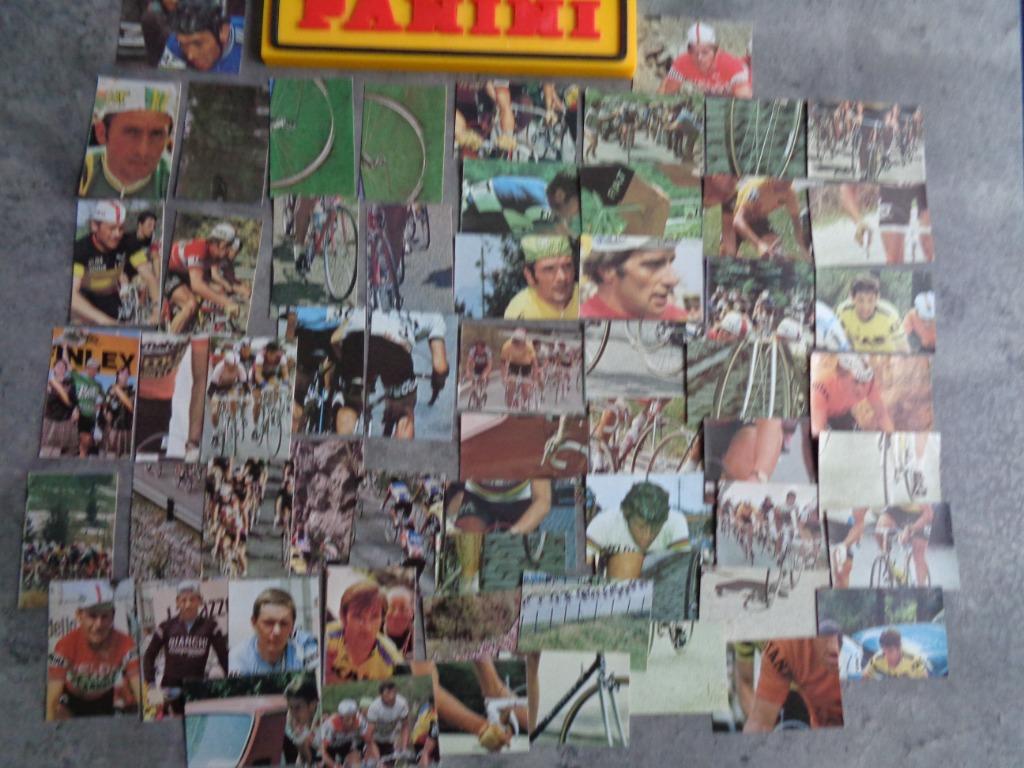 PANINI autocollants cyclistes SPRINT 79 de 1979 60 x divers, Envoi