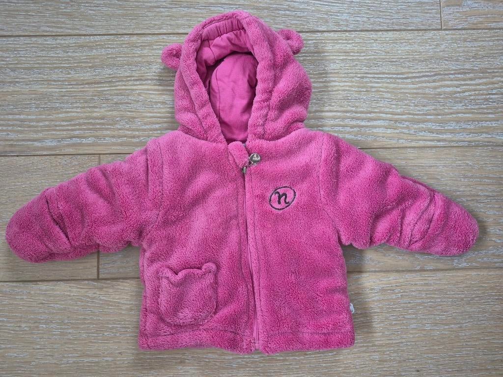 Warme jas Noukie's, Kinderen en Baby's, Babykleding | Maat 56, Meisje, Noukie's, Ophalen of Verzenden, Zo goed als nieuw