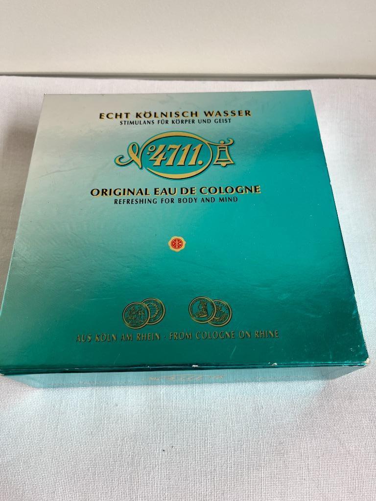vintage lot 4711 port compris, Collections, Envoi, Comme neuf, Bouteille de parfum, Plein